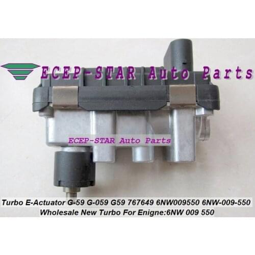 Turbocharger Electric Actuator G-59 G-059 G59 767649 6NW009550 6NW-009-550 6NW 009 550 TURBO Electronic BOOST ACTUATOR