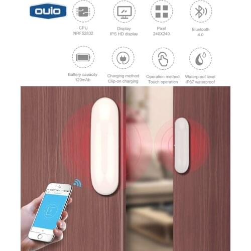 Smart Home Wifi Home Kit Smart Door and Window Sensor Wi-Fi Universal RemoteSupport Android and IOS App Notification Reminders