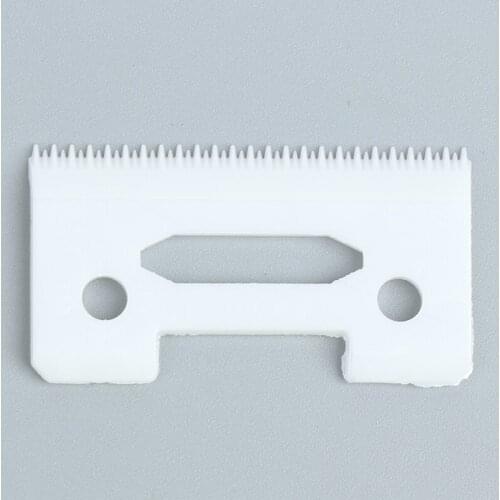 1PCS 2-Hole Stagger-Tooth Ceramic Movable Blade Cordless Clipper Replaceable Blade