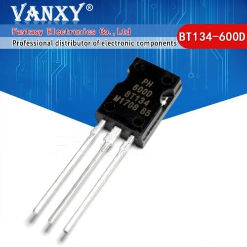 10PCS BT134-600D TO-126 BT134-600 TO126 new and original IC