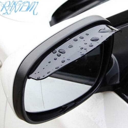 2PCS Car Styling Rearview mirror rain eyebrow for Geely Vision SC7 MK CK Cross Gleagle SC7 Englon SC3 SC5 SC6 SC7 Panda