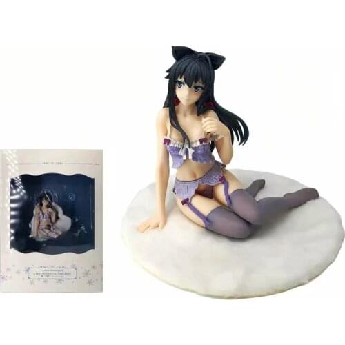 12CM Anime Figure PVC Action Figure My Teen Romantic Comedy Yukinoshita Yukino Toy Sexy Girl Figure Collection Doll Gift