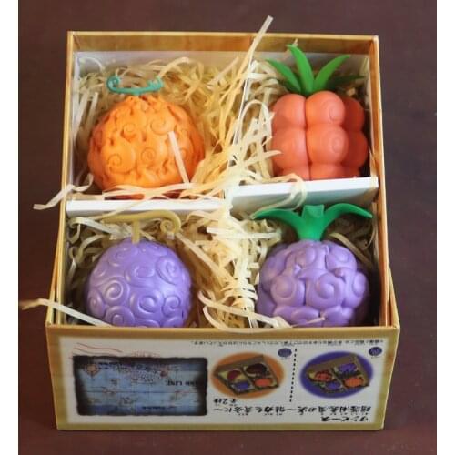 Anime One piece 7 Cm Devil Fruit Decoration Luffy /ace/law/newgate/ Warring States Devil Fruit Doll Collection Model Toys