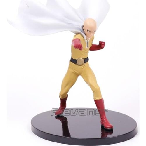 Anime One Punch Man DXF Saitama Fighting Ver. PVC Figure Collectible Model Toy 20cm
