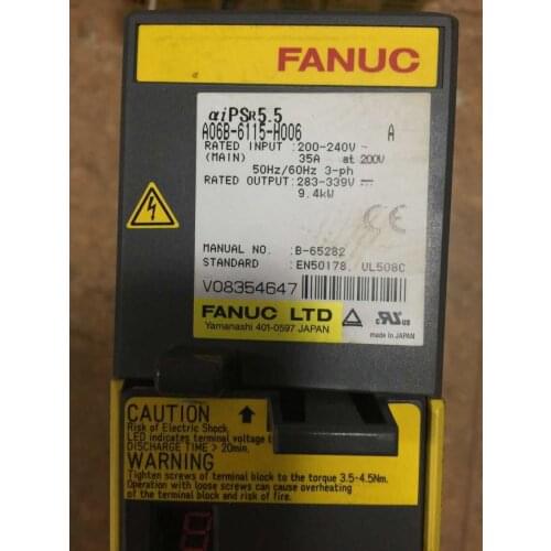 USED 100% TESTED FANUC A06B-6115-H006