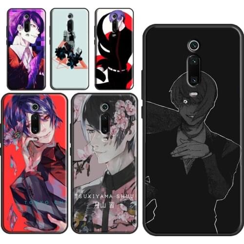 Shuu Tsukiyama Tokyo Ghoul Re Case For POCO X3 F1 F2 Pro Cover For Xiaomi Mi Note 10 Lite Mi 9T 10 Pro 9 A3 Coque