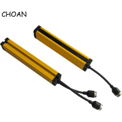 CHOAN SS4008T 40mm 8 beams punch detector protector Infrared sender receiver Safety light curtain Area sensor Safety grating 24V