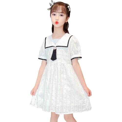 Kids Dresses For Girls Lace Floral Dress Girls Summer Kid Dress Casual Style Costumes For Girls 6 8 10 12 14