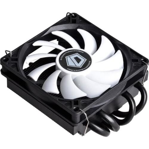 ID-COOLING IS-40X HTPC/Mini-ITX Cooling with 4 Direct Touch Heatpipe, 92mm PWM Fan, Compatible with Intel & AMD