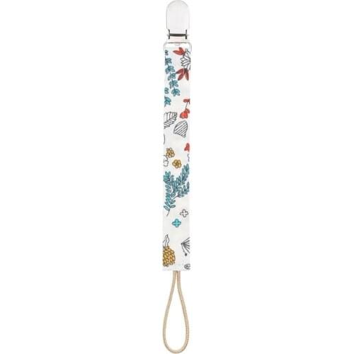 Cotton Linen Baby Pacifier Clip Chain Holder Soother Clips Leash Belt Nipple Holder For Infant Feeding 25 Styles