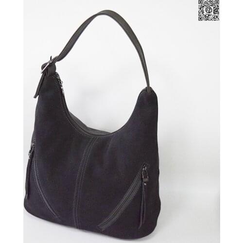 POSSESS BRAND, woman soft suede bag