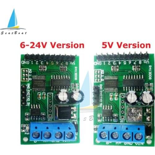 DC 5V 12V 24V 8 Channel RS485 RS232 TTL Controller Module AT/Modbus RTU Control Model for Relay Switch Board PLC