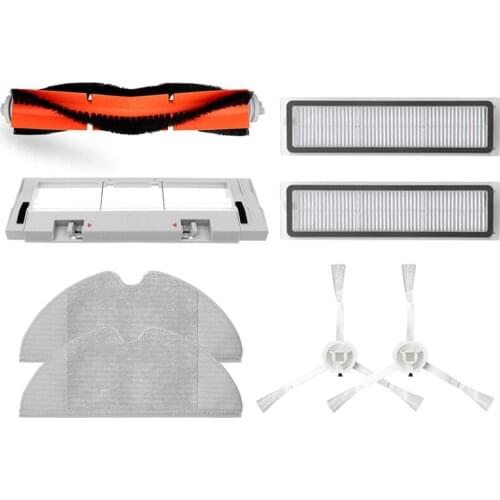 Main Roller Side Brush Hepa Filter Mop Cloth for Xiaomi Dreame D9 Robot Vacuum Cleaner Accessories Parts Kits