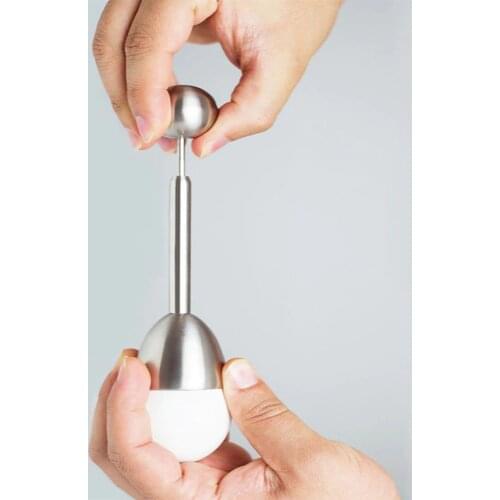 Topper Egg Cracker Egg Cutter Opener scissor shell Boiled Kitchen Tool Cooked Snipper Stainless Steel breaker break beat Clipper