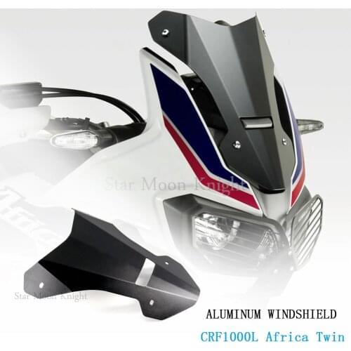 Motorcycle Front Windshield Windscreen Fairing Windshield Shroud for Honda CRF1000L Africa Twin CRF1000 L 2016-2019