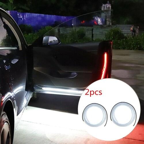 Car Door Opening Warning LED Lights Welcome Decor Lamp Strips Anti Rear-end Collision Safety Light Universal auto accessories