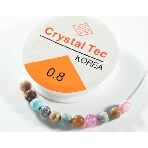 Transparent Elastic Crystal Line Beading Cord Rope String Thread For DIY Necklace Bracelet Jewelry Making Accessories