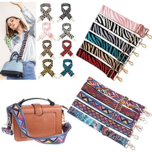 Adjustable Nylon Bag Strap for Crossbody Women Handbag Handles Luggage Shoulder Strap Bag Accessories Purse Handle