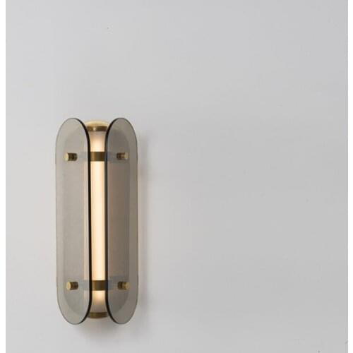 Northern Europe Concise Bedroom Bedside Wall Lamp Hotel Restaurant Café Study A Living Room Corridor Aisle Designer Wall Lamp