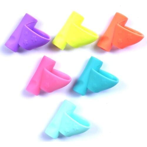 3Pcs/Lot Silicone Baby Kids Learning Toy Writing Posture Tool Hold Pen Correction Stationery Set Children Student Education Gift