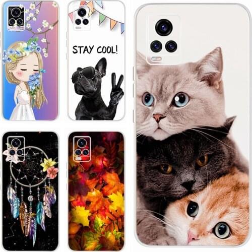 Silicone Case For Vivo V20 Case V2025 Full Protective Shell For Vivo V20 Pro 5G Case VivoV20 V 20 Back Cover Soft TPU Phone Case