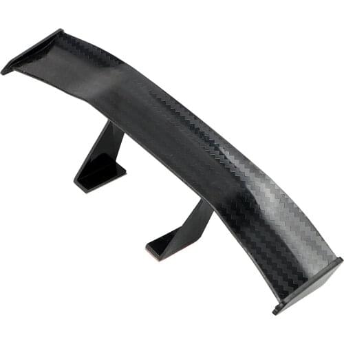 Stability Vehicle Without Perforation Carbon Fiber Tail Decoration Car Mini Tail Spoiler Wing