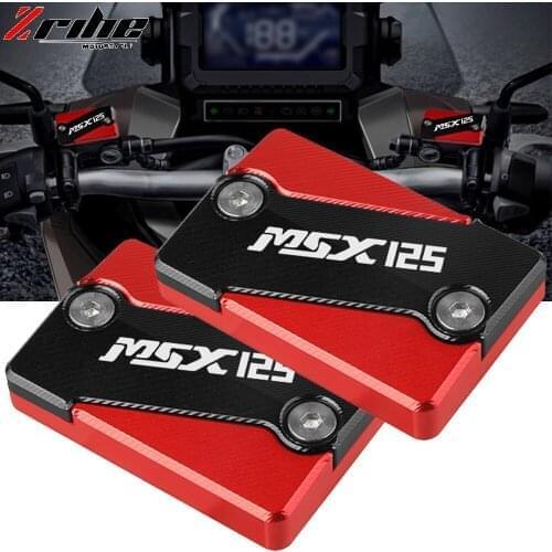 High quality front brake fluid reservoir cap cover Motorcycle accessories For HONDA MSX 125 Grom 2013-2014 2015 MSX125 MSX 125