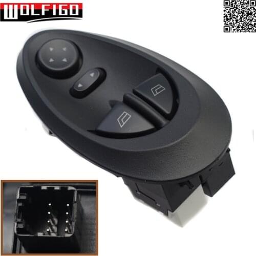 WOLFIGO New 500321137 49054 Power Master Window Switch For Iveco Daily II 1999 With Mirror Switch 977336562