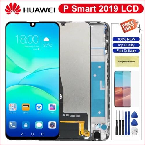6.21" Lcd For Huawei P Smart 2019 LCD Display Touch Screen Panel Digitizer Assesmbly Replacement For Huawei Enjoy 9S Lcd Display