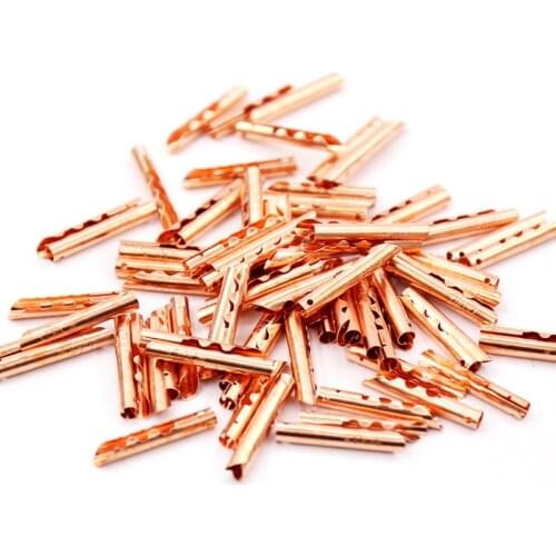 16pieces High Quality Bronze copper BFA 4mm Z-Type Banana Plug Speaker Cable Connector