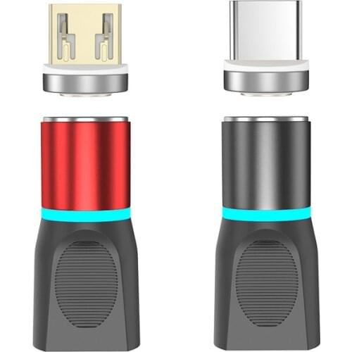 Type-c Adapter Micro Magnetic Adapter for Samsung Huawei Honor Xiaomi Redmi LG MOTO VIVO OPPO SONY Android Magnetic Charger