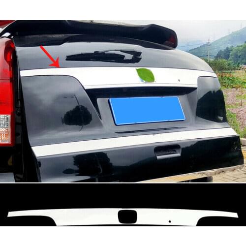 For Honda CRV CR-V 2012 2013 2014 Steel Chrome Rear Door Trunk Lid Tailgate Strip Trim