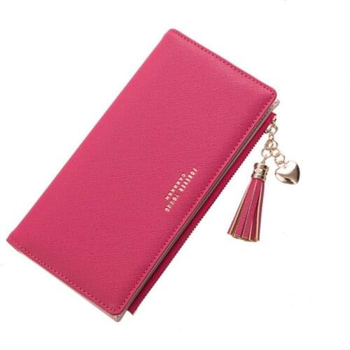 Europe And America Long Purse For Fashionable Ladies 2020 Leather Wallet