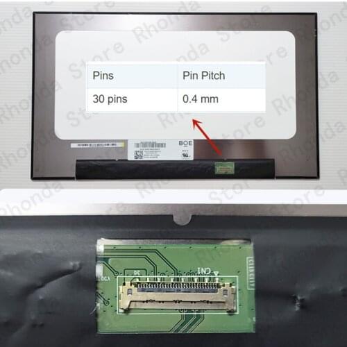 NV156FHM-N4W Matrix LCD Screen DP/N 01F7VM FHD 1920X1080 IPS 30Pins EDP 0.4mm pin pitch