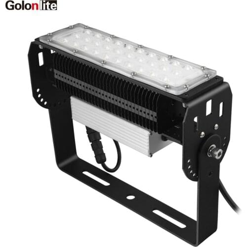 Golonlite outdoor waterproof LED spotlight 50W LED project light 100-277V replace 250w flood lamp IP65 100-277VAC 130Lm/W white