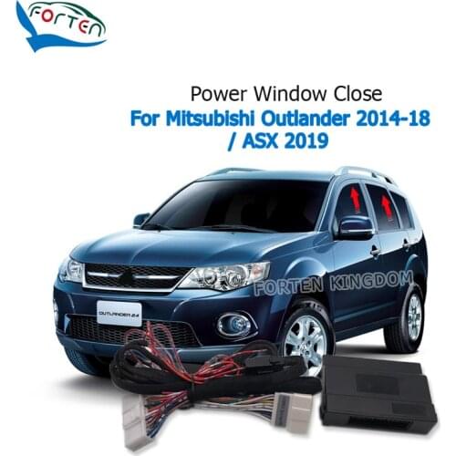 Forten Kingdom Car Intelligent Power Automatic Close Window Closer Kit Module Fit For Mitsubishi Outlander 2014-2018/ASX 2019