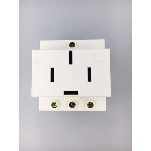 Modular socket guide rail type power supply socket four AC30-451 three-phase 4 wire 25A 440V