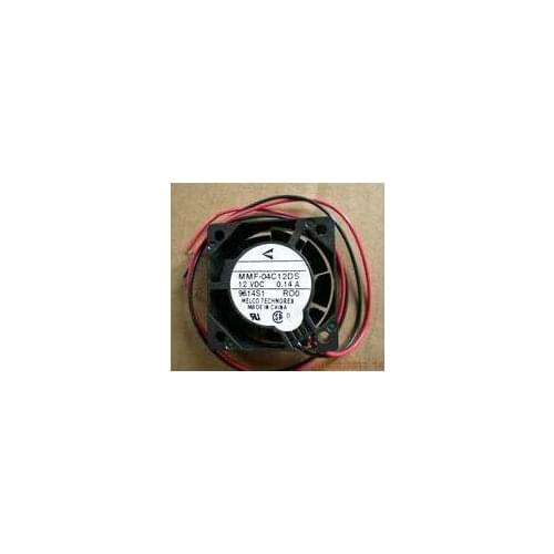 Original 12V 0.14A MMF-04C12DS-RO0 two wire inverter fan