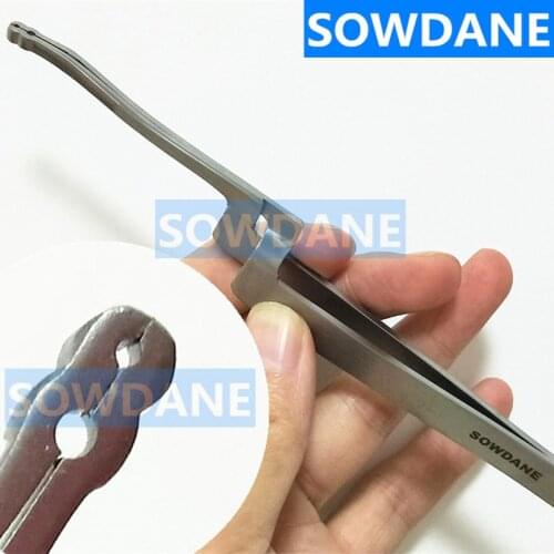 Dental Implant Tweezers Absorbent Paper Point Holder Tweezer Dental Surgical Tool Teeth Whitening Lab Oral Care