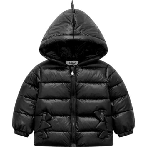Infants Toddlers Winter Coats for Kids with Hoods Light Puffer Jacket for Baby Boys Girls