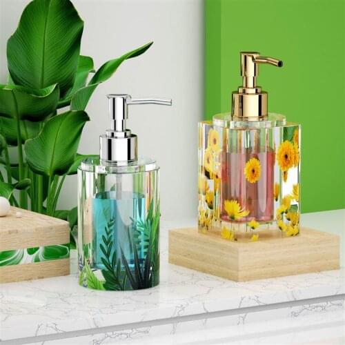 DIY Crystal Silicone Mold Perfume Bottle Hand Sanitizer Bottle Mold Home Decoration Storage Tank Mirror Silicone Mold