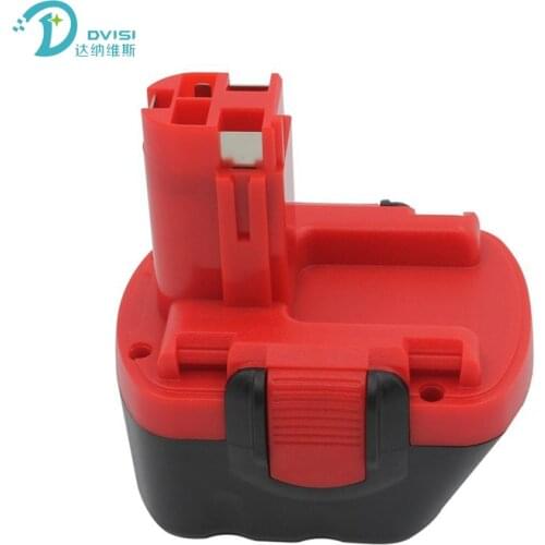 DVISI Replacement Power Tool Battery 12V Ni-CD 1500mAh for Bosch BAT043 2 607 335 692 2 607 335 375