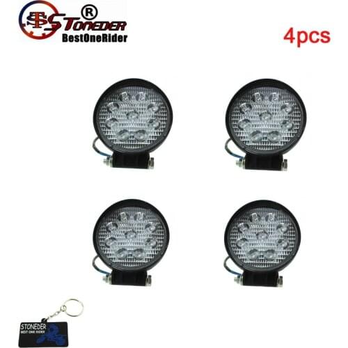STONEDER LED Head Light Work Light For 110cc 125cc 150cc 200cc 250cc 400cc 800cc ATV Quad Go Kart Buggy