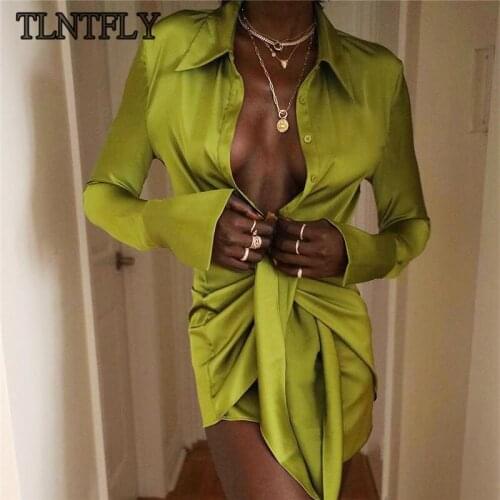 TLNTFLY Fashionable Shirt Dresses