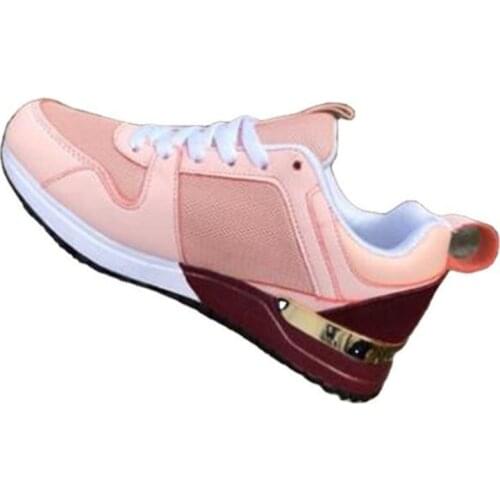 New womens sneakers fashion mesh patchwork breathable thick-soled non-slip lightweight comfortable casual couple shoes women