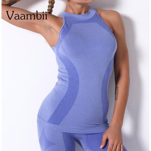Woman Seamless Tank Top Womens Gym Sports Top Fitness Clothing Women T-shirt Top Yoga Shirt Fashion Clothes T-shirts 2020