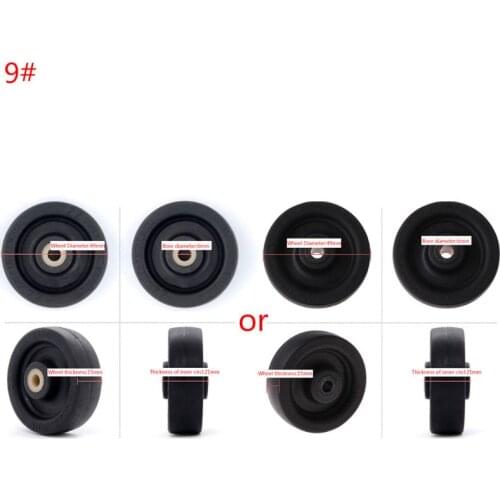1PC Plastic Swivel Wheels Luggage Rotating Wheel Suitcase Replacement Casters Parts Jy20 21 Dropshipping