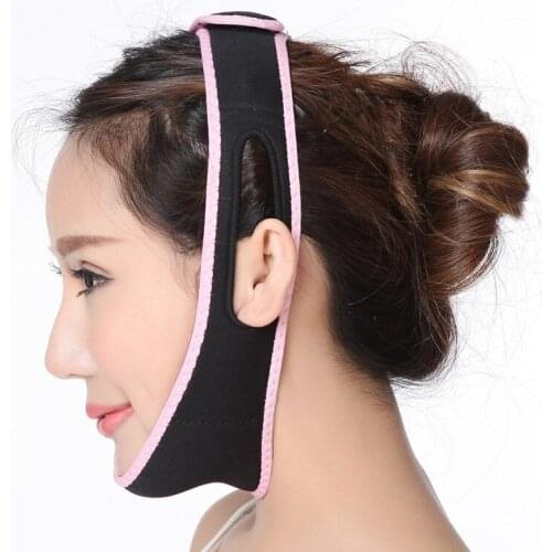 1Pc V-shaped face tapes Anti Wrinkles Flabby Skin care Beauty Tool Face lift bandage Belt for Facial slimming Reduce Double Chin