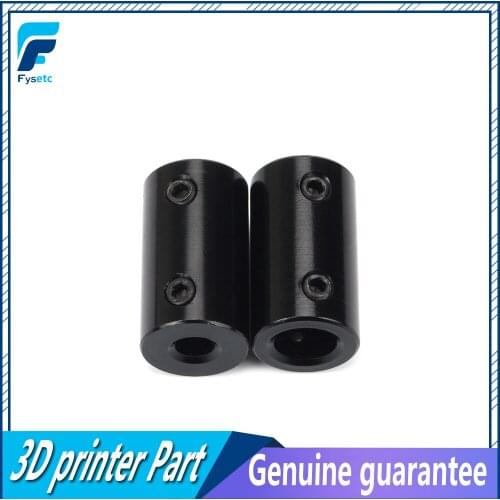 10pcs/lot Black Shaft Coupler Stepper Motor Coupling 5x8 For 3D Printer Car Model Ship Model Metal DIY Model