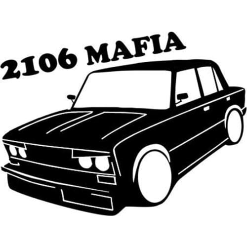 Car Sticker for Vaz Lada 2106 Auto Sticker Car Stickers Removable 12cm*16cm